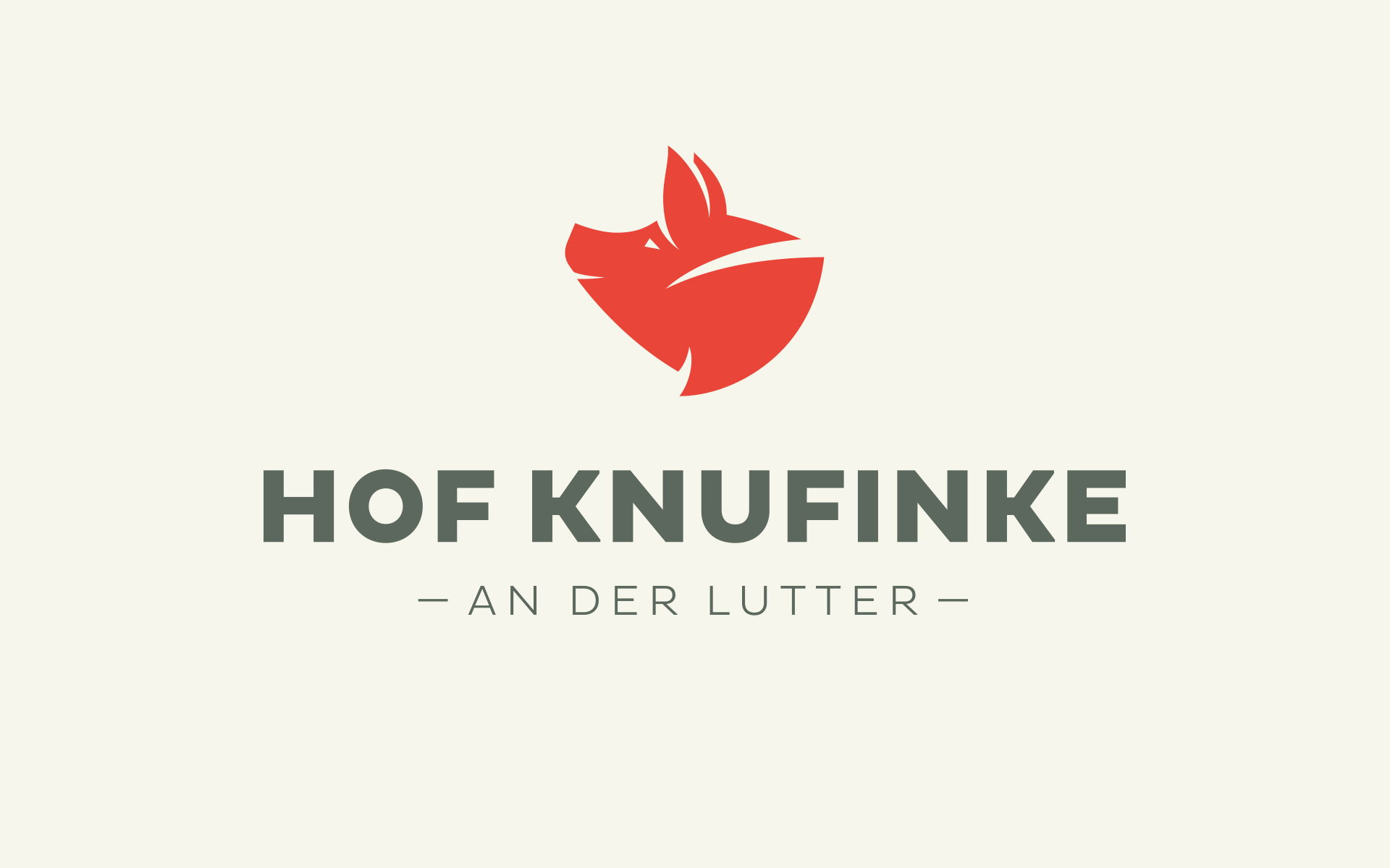Signet des Hof Knufinke an der Lutter.