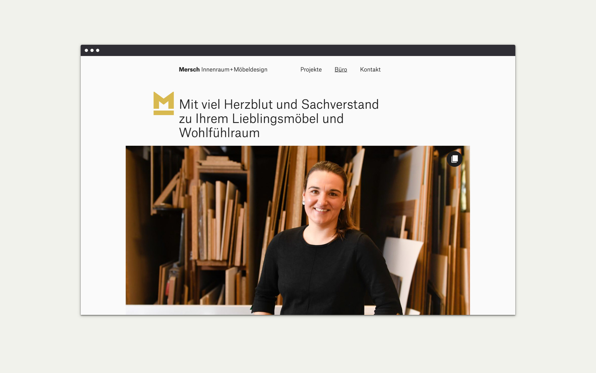 Screenshot Website mersch-innenraum.de