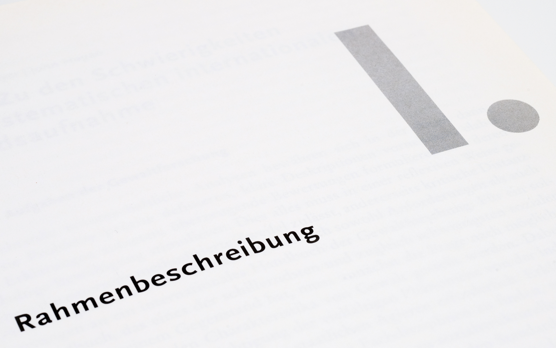 Detail eines Kapitel-Titels.